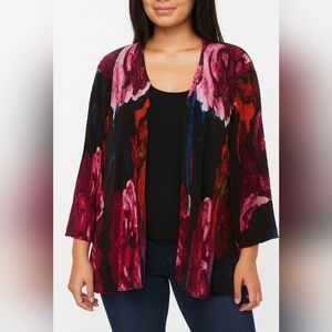 Alberto Makali Artsy Crinkle Cardigan Women’s Sz M